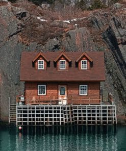 House Built On Sea paint by numbers