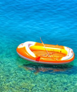 Inflatable Boat In Croatia paint by numbers