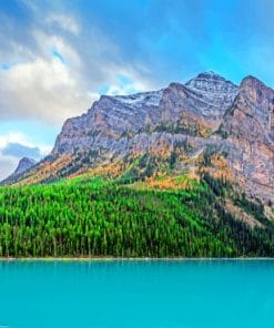 Lake Louise in Alberta Paint By Numbers