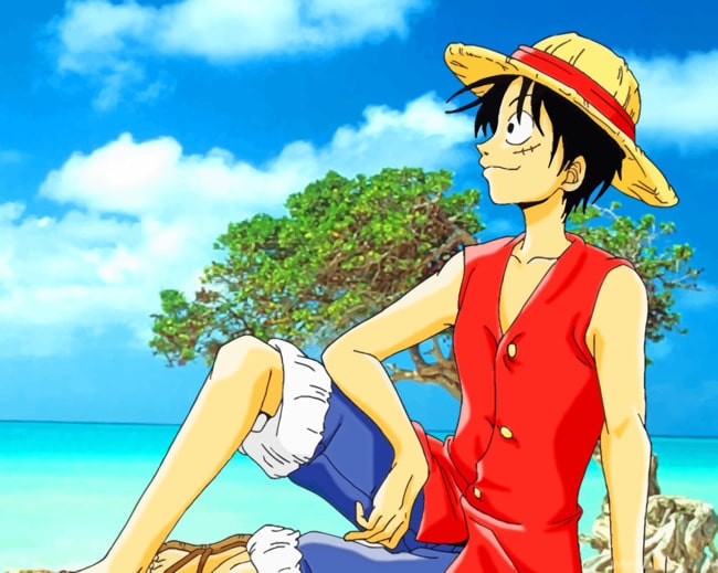 Luffy D Monkey - Animes Paint By Numbers - Painting By Numbers