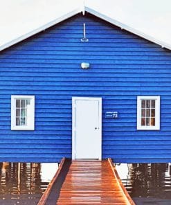 River House Cabin paint by numbers