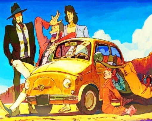 Aresene Lupin Paint By Numbers