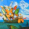 Salvador Dali Butterflies Paint By Numbers