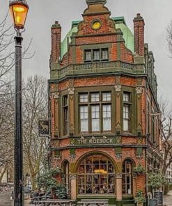 The Roebuck London England paint by numbers