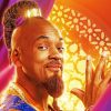 Will Smith In Aladdin Movie paint by numbers