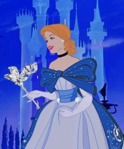 Cinderella Disney Princess paint by numbers