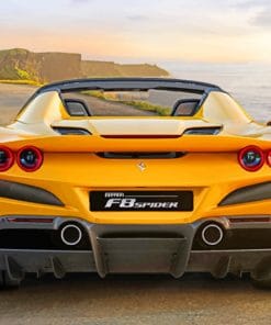 Ferrari F8 Spider paint by numbers