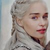 Game Of Thrones Emilia Clarke paint by numbers