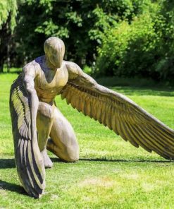 Garden Sculpture Greer The Angel paint by numbers
