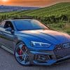 Grey AUDI RS5 paint by numbers