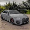 Grey Audi paint by numbers