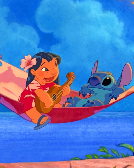Lilo And Stitch Disney - Animations Paint By Numbers - Painting By Numbers