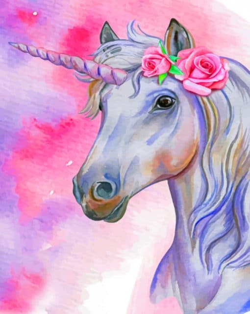 Magical Unicorn paint by numbers