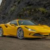 Modern Ferrari F8 Spider paintt by numbers
