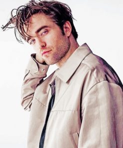 Robert Pattinson English Actor paint by numbers