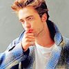 Robert Pattinson Twilight paint by numbers
