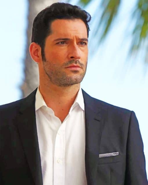 The Actor Tom Ellis paint by numbers