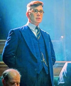 Thomas Shelby With Glasses paint by numbers