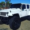 White Jeep Car paint by numbers paint by numbers