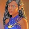 African Elf paint by numbers