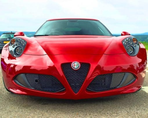 Alfa Romeo 8C Competizione paint by numbers
