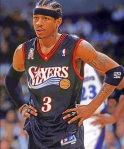 Allen Iverson Paint by numbers