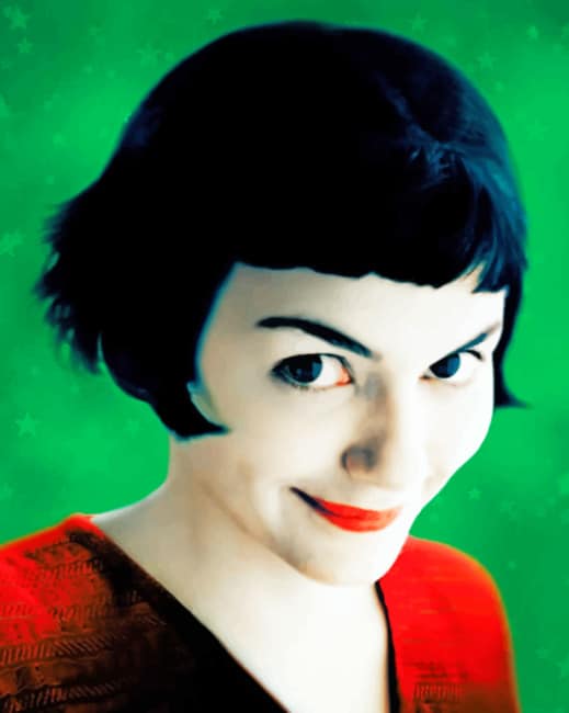 Amelie Poulain paint by numbers