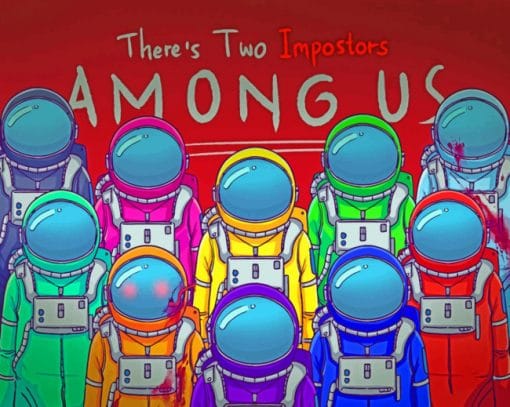 Among Us paint By Numbers
