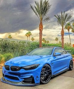 Blue Bmw paint By Numbers