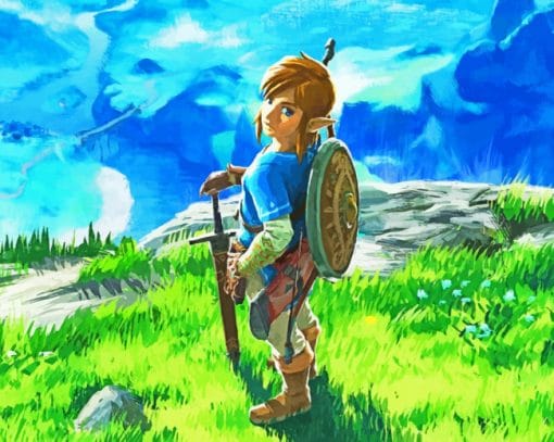 Breath Of The Wild paint by numbers
