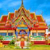 Buddhist Temple In Koh Samui paint by numbers