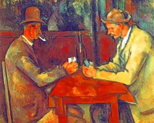 Cezanne paint by numbers