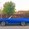 Classic Blue Car paint by numbers