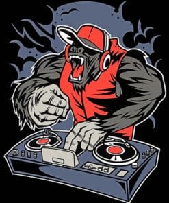 DJ Gorilla paint by numbers