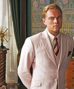 DiCaprio Gran Gatsby paint by numbers