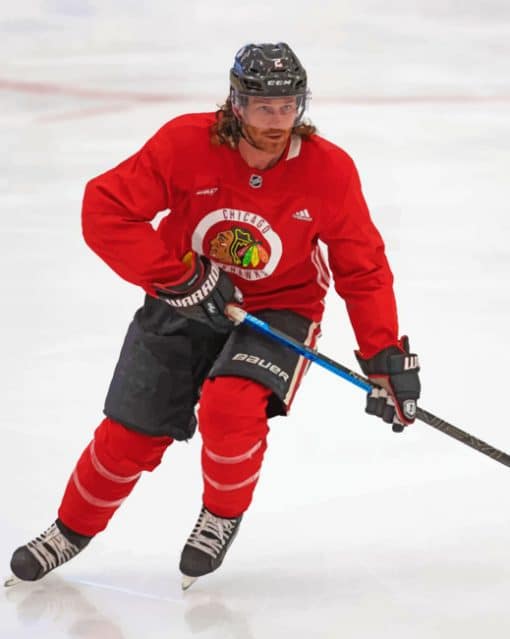 Duncan Keith Player paint by numbers