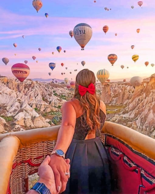 Follow Me To Cappadocia paint by numbers