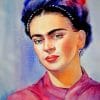 Frida Kahlo Portrait paint by numbers