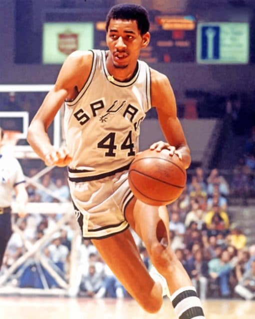 George Gervin Player paint by numbers