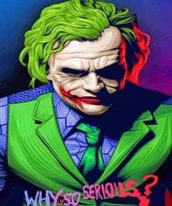 Joker paint by numbers