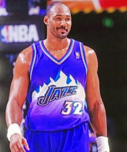 Karl Malone Paint by numbers