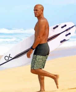 Kelly Slater Paint by numbers