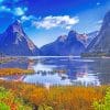Milford Sound Paint By Numbers By Numbers