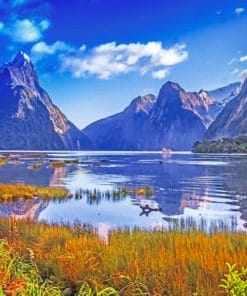 Milford Sound Paint By Numbers By Numbers