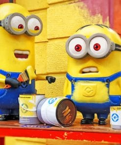 Minions Characters paint by numbers