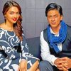 Shah Rukh Khan And Deepika paint by numbers