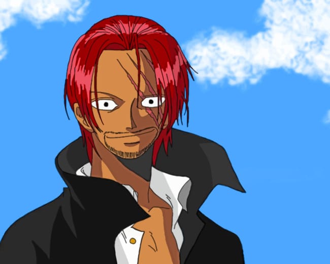 Shanks Character Paint by numbers