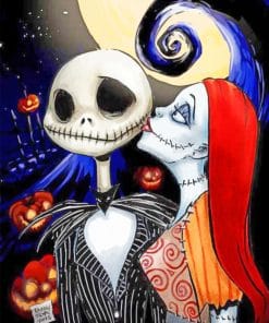 The Nightmare Before Christmas paint by numbers