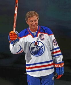 Wayne Gretzky Paint by numbers