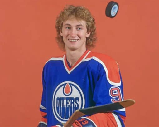 Wayne Gretzky Player Paint By Numbers